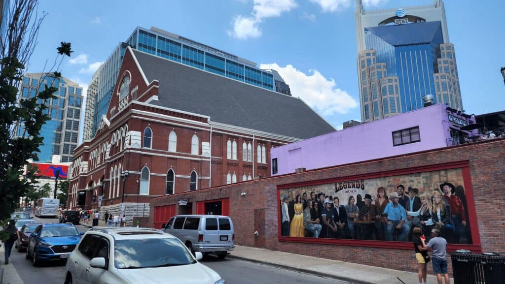 The Mother Church of Country Music, the Ryman Auditorium in Nashville, TN