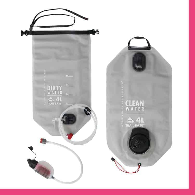 MSR Trail Base Personal Pump and Gravity Water Filter System